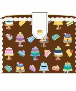 LOUNGEFLY Disney Princess - Cakes Zip Purse