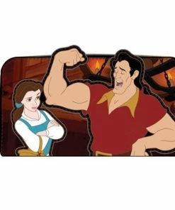 LOUNGEFLY Bags & Wallets Beauty And The Beast - Gaston Zip Purse