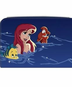 LOUNGEFLY Bags & Wallets The Little Mermaid (1989) - Ariel Fireworks Zip Purse