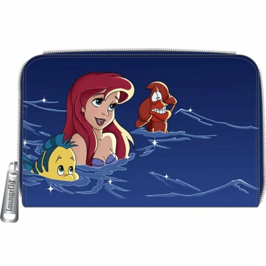 LOUNGEFLY Bags & Wallets The Little Mermaid (1989) - Ariel Fireworks Zip Purse 1 LOUNGEFLY Bags & Wallets The Little Mermaid (1989) - Ariel Fireworks Zip Purse