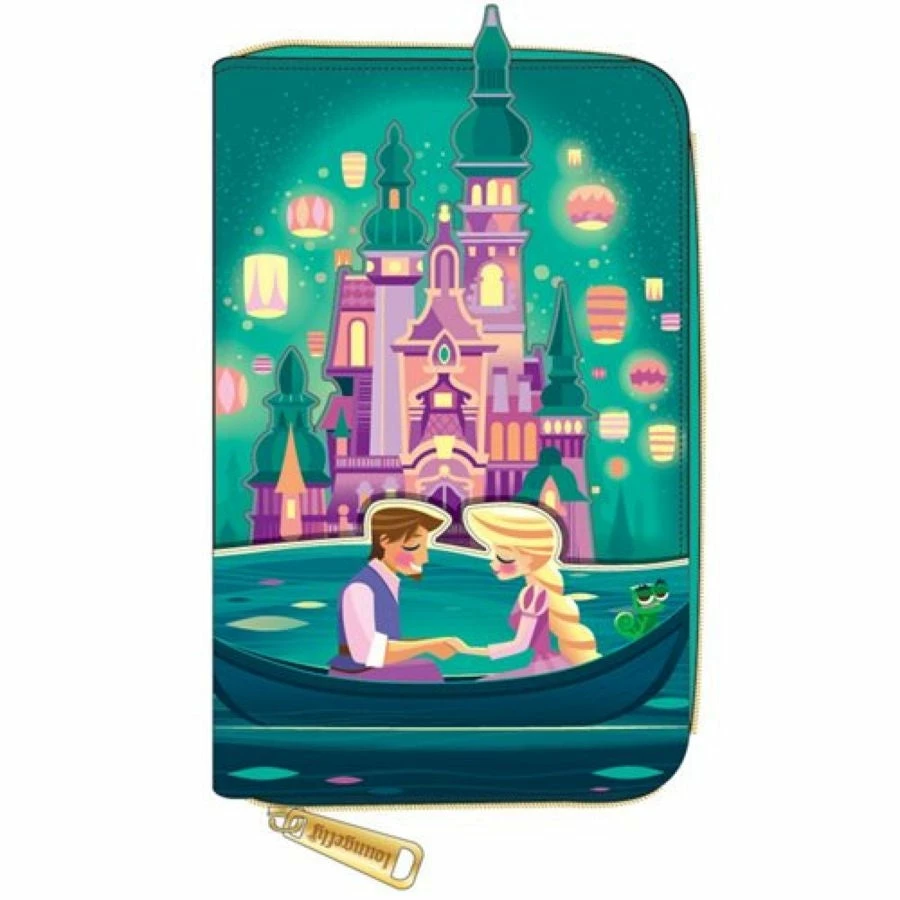 LOUNGEFLY Staff Picks Tangled - Castle Glow Zip Purse 2 LOUNGEFLY Staff Picks Tangled - Castle Glow Zip Purse