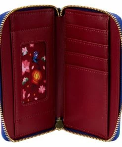 Loungefly Mulan (1998) - Castle Zip Purse