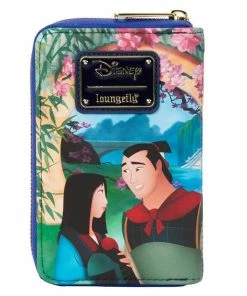 Loungefly Mulan (1998) - Castle Zip Purse