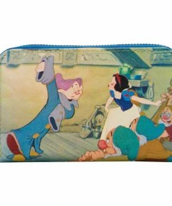 Loungefly Snow White And The Seven Dwarfs (1937) - Scenes Zip Purse Bags & Wallets