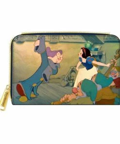 Loungefly Snow White And The Seven Dwarfs (1937) - Scenes Zip Purse Bags & Wallets