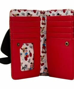 Loungefly Pinocchio (1940) - Pinocchio Peeking Flap Purse Bags & Wallets