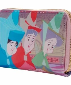 Loungefly Sleeping Beauty - Princess Scene Zip Purse Bags & Wallets