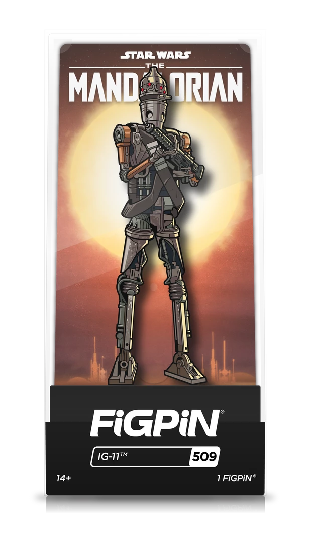 Star Wars The Mandolorian - IG11 3" Collectors FigPin #509 2 Star Wars The Mandolorian - IG11 3" Collectors FigPin #509