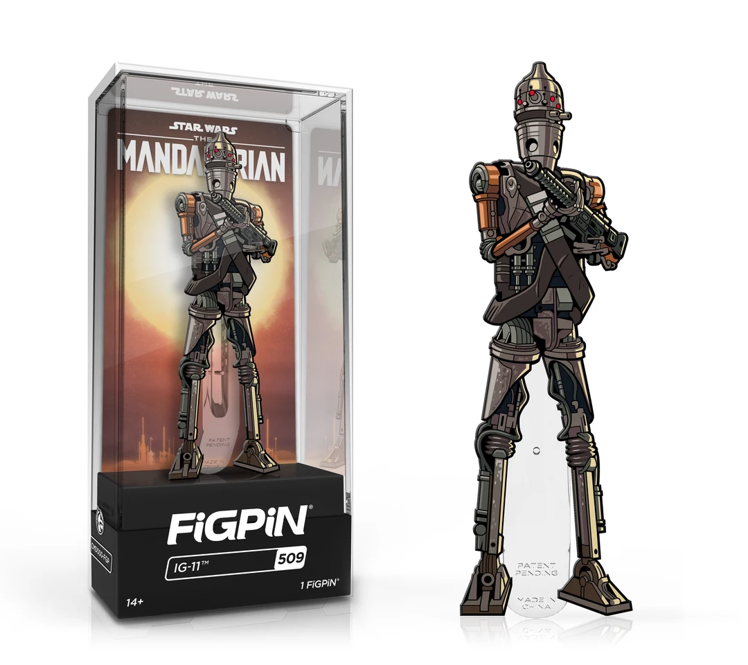 Star Wars The Mandolorian - IG11 3" Collectors FigPin #509 1 Star Wars The Mandolorian - IG11 3" Collectors FigPin #509