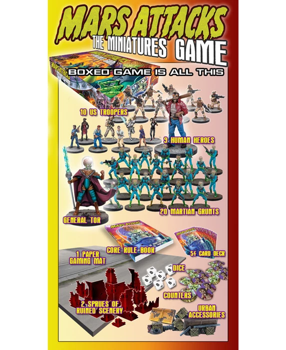 Mantic Games All Board Games Mars Attacks - Miniatures Board Game 4 Mantic Games All Board Games Mars Attacks - Miniatures Board Game