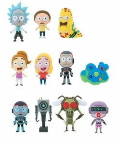 Monogram International Inc. Rick And Morty - 3D Figural Keychain Series 01 Blind Bag Bags & Wallets