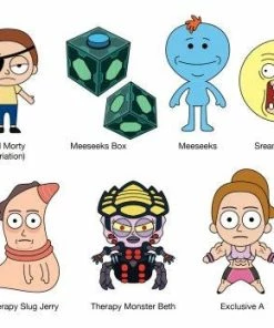 Monogram International Inc. Bags & Wallets Rick And Morty - 3D Figural Keychain Series 02 Blind Bag