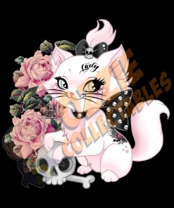 RoseDemon Disney's Aristocats - Marie - Rose Demon Art Print Poster