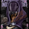 RoseDemon Mass Effect - Tali Zorah - Rose Demon Art Print Poster