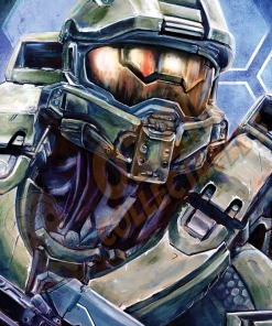 Halo - Master Chief - Killustrate Art Print Poster Staff Picks
