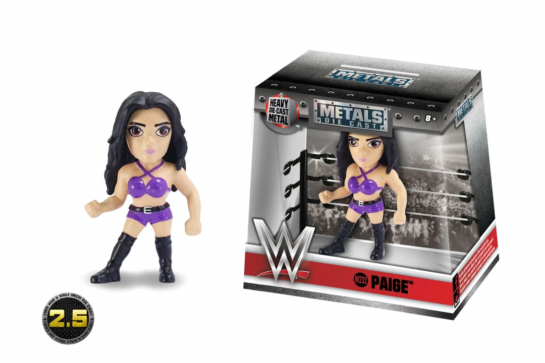 Jada Toys WWE - Paige 2.5" Metals Diecast Cars 1 Jada Toys WWE - Paige 2.5" Metals Diecast Cars