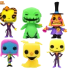 Funko The Nightmare Before Christmas Blacklight Bundle - 6 POP! Vinyls