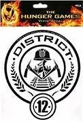 NECA Stationary The Hunger Games - Laptop Decals District 12