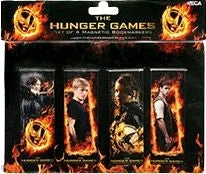 NECA The Hunger Games - Bookmarks Magnetic Set Of 4 Stationary
