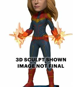 NECA Avengers 4: Endgame - Captain Marvel Head Knocker