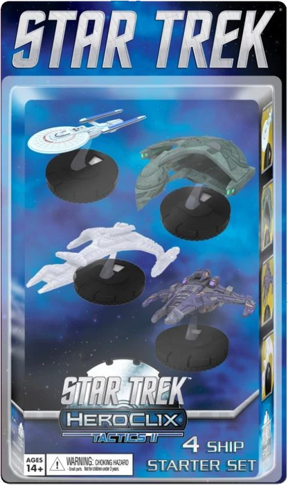 WizKids Games Heroclix - Star Trek Tactics Series 2 4-Ship Starter Pack 1 WizKids Games Heroclix - Star Trek Tactics Series 2 4-Ship Starter Pack