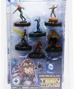 WizKids Games All Board Games Heroclix - DC Comics Teen Titans Fast Forces 6-Pack
