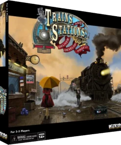 WizKids Games All Board Games Trains & Stations - Board Game