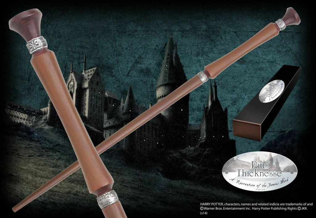 Noble Collection HARRY POTTER - Wand Collection - Pius Thicknesse 1 Noble Collection HARRY POTTER - Wand Collection - Pius Thicknesse