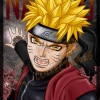 RoseDemon Naruto - Naruto Uzumaki - Rose Demon Art Print Poster
