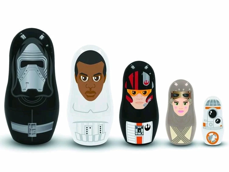 PPW Toys Star Wars - Episode VII The Force Awakens Nesting Dolls Set 1 PPW Toys Star Wars - Episode VII The Force Awakens Nesting Dolls Set