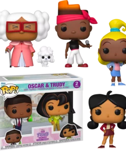 Funko The Proud Family Bundle - 4 POP! Vinyls + 1 2-Pack POP! Vinyl