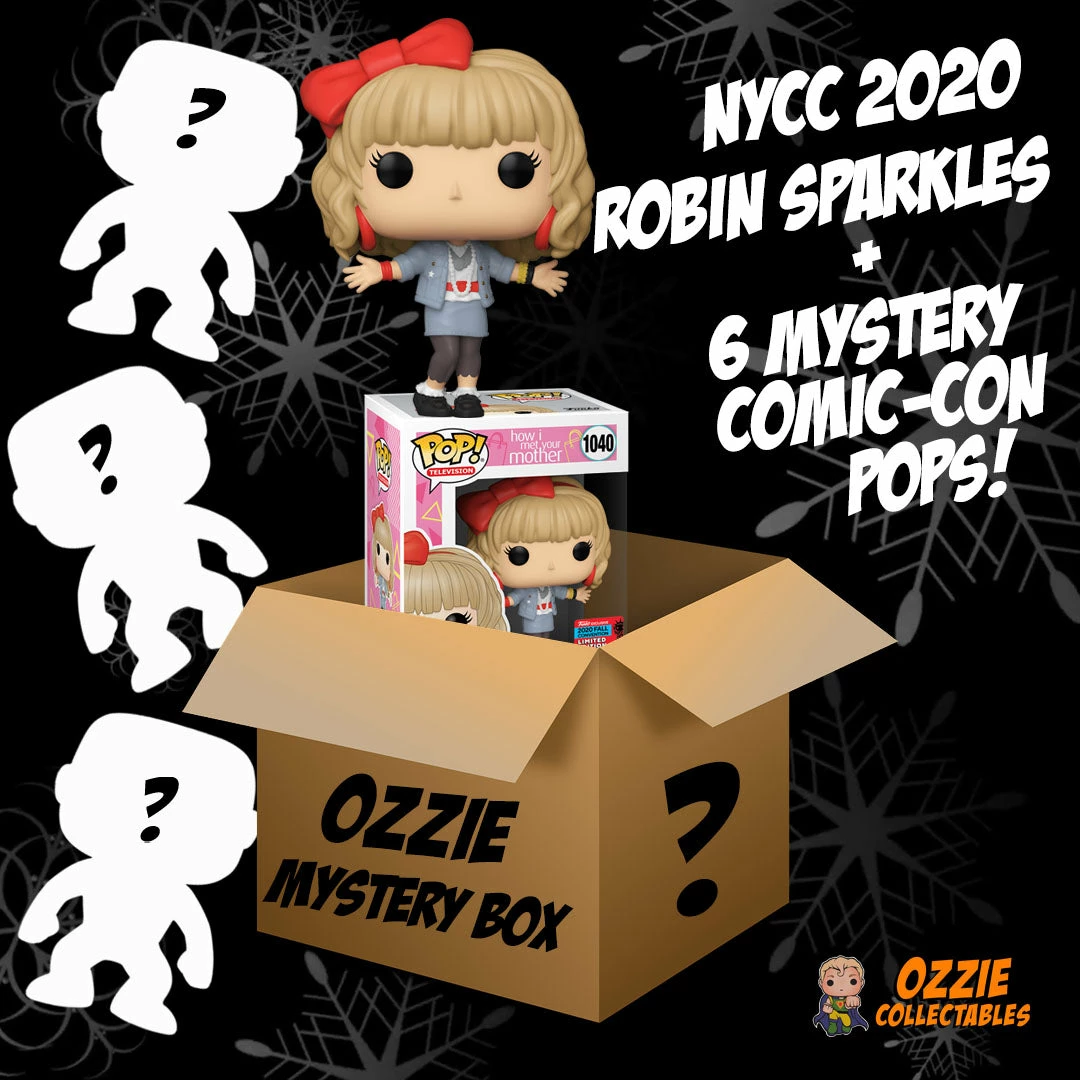 Ozzie Collectables Robin Sparkles NYCC 2020 MYSTERY Box POP! Vinyls 1 Ozzie Collectables Robin Sparkles NYCC 2020 MYSTERY Box POP! Vinyls