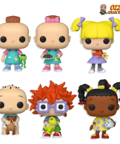 Funko Rugrats Bundle - 4 POP! Vinyls And 1 2-Pack POP! Vinyl