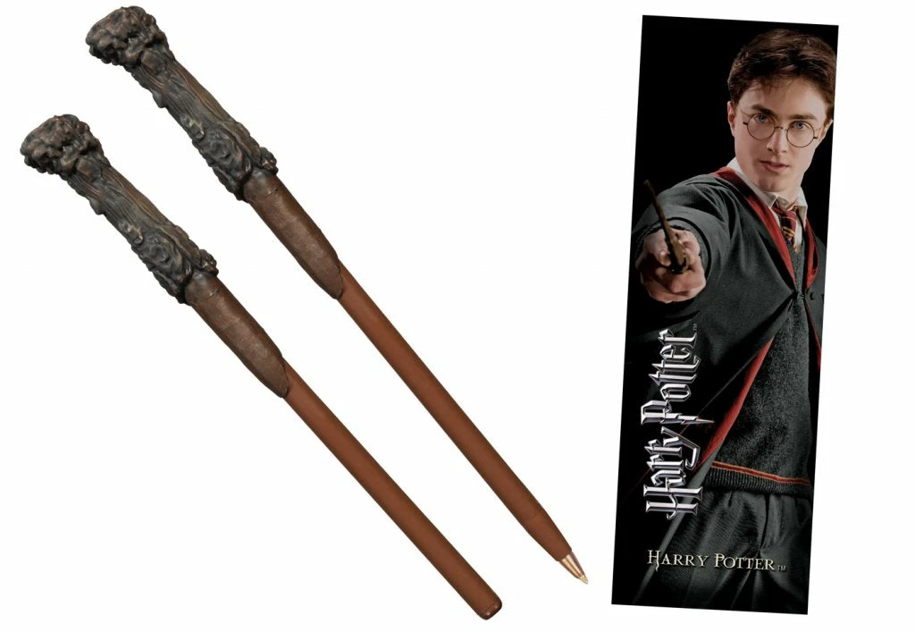 Noble Collection HARRY POTTER Harry Wand Pen And Bookmark 2 Noble Collection HARRY POTTER Harry Wand Pen And Bookmark