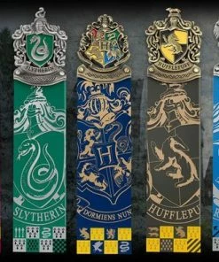 Noble Collection HARRY POTTER Crest Bookmarks
