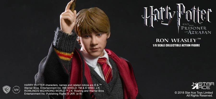 Star Ace Toys Harry Potter - Ron Weasley Teen Deluxe 12" 1:6 Scale Action Figure 13 Star Ace Toys Harry Potter - Ron Weasley Teen Deluxe 12" 1:6 Scale Action Figure