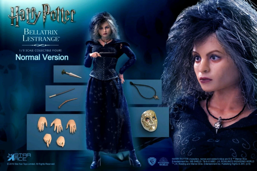 Star Ace Toys Harry Potter - Bellatrix Lestrange 1:8 Scale Action Figure 1 Star Ace Toys Harry Potter - Bellatrix Lestrange 1:8 Scale Action Figure