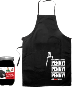 SD Toys The Big Bang Theory - Knock Penny Apron & Oven Mit Set