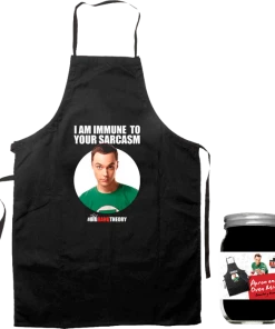 SD Toys The Big Bang Theory - Sheldon Apron & Oven Mit Set