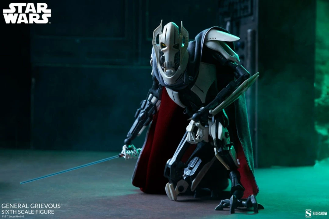 Sideshow Collectibles Star Wars - General Grievous 1:6 Scale Action Figure 28 Sideshow Collectibles Star Wars - General Grievous 1:6 Scale Action Figure