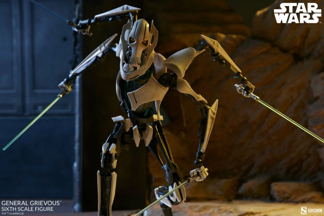 Sideshow Collectibles Star Wars - General Grievous 1:6 Scale Action Figure 3 Sideshow Collectibles Star Wars - General Grievous 1:6 Scale Action Figure