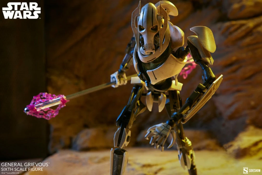 Sideshow Collectibles Star Wars - General Grievous 1:6 Scale Action Figure 6 Sideshow Collectibles Star Wars - General Grievous 1:6 Scale Action Figure