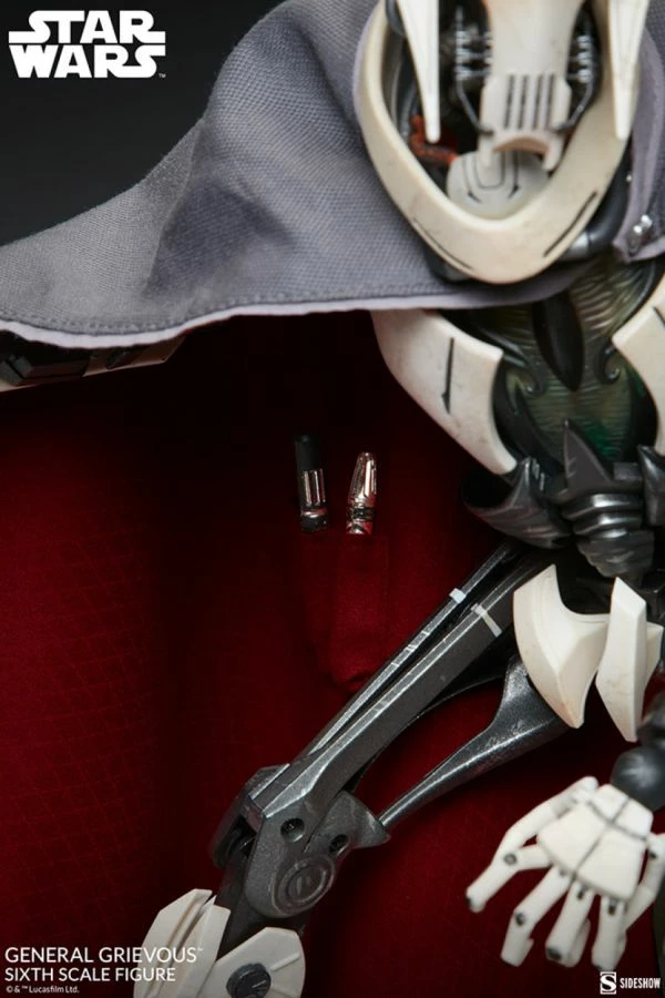 Sideshow Collectibles Star Wars - General Grievous 1:6 Scale Action Figure 10 Sideshow Collectibles Star Wars - General Grievous 1:6 Scale Action Figure