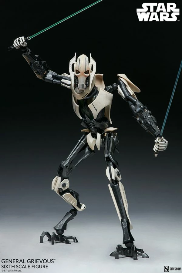 Sideshow Collectibles Star Wars - General Grievous 1:6 Scale Action Figure 11 Sideshow Collectibles Star Wars - General Grievous 1:6 Scale Action Figure