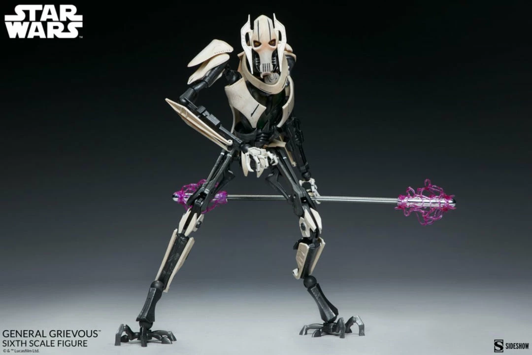 Sideshow Collectibles Star Wars - General Grievous 1:6 Scale Action Figure 45 Sideshow Collectibles Star Wars - General Grievous 1:6 Scale Action Figure