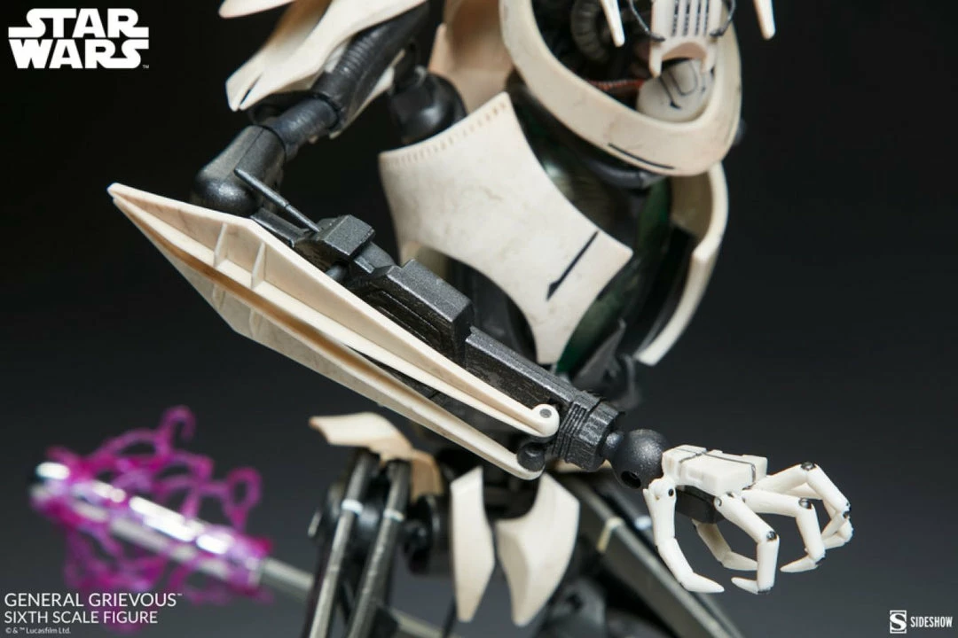 Sideshow Collectibles Star Wars - General Grievous 1:6 Scale Action Figure 23 Sideshow Collectibles Star Wars - General Grievous 1:6 Scale Action Figure