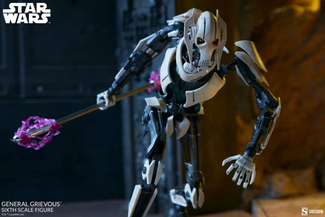 Sideshow Collectibles Star Wars - General Grievous 1:6 Scale Action Figure 25 Sideshow Collectibles Star Wars - General Grievous 1:6 Scale Action Figure