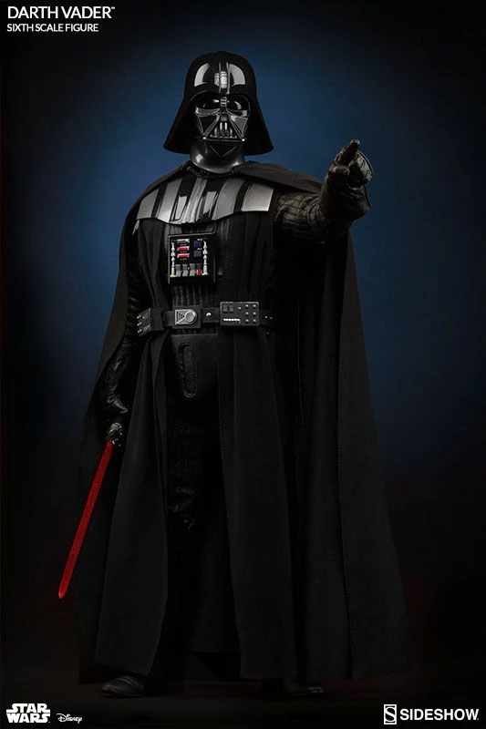 Sideshow Collectibles Star Wars - Darth Vader Deluxe 12" 1:6 Scale Action Figure 3 Sideshow Collectibles Star Wars - Darth Vader Deluxe 12" 1:6 Scale Action Figure