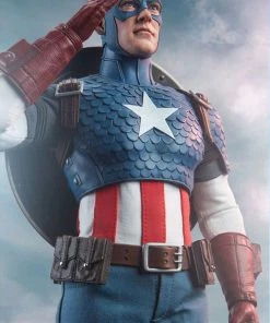 Sideshow Collectibles Marvel Comics - Captain America 12" 1:6 Scale Action Figure