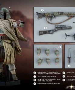 Sideshow Collectibles Star Wars - Boba Fett Mythos 12" 1:6 Scale Action Figure